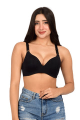 Bare Dezire Seamless Polyamide Plunge Bra for Women - Bare Dezire