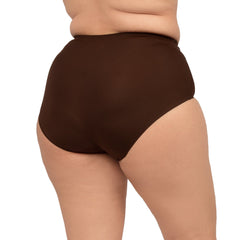 Bare Dezire Seamless Solid Ice Silk High Waist Panty For Women Beige - Bare Dezire