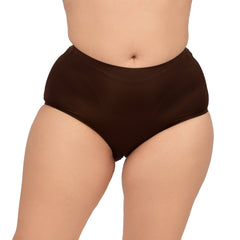 Bare Dezire Seamless Solid Ice Silk High Waist Panty For Women Beige - Bare Dezire