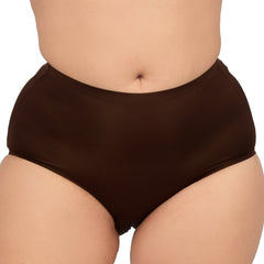 Bare Dezire Seamless Solid Ice Silk High Waist Panty For Women Beige - Bare Dezire