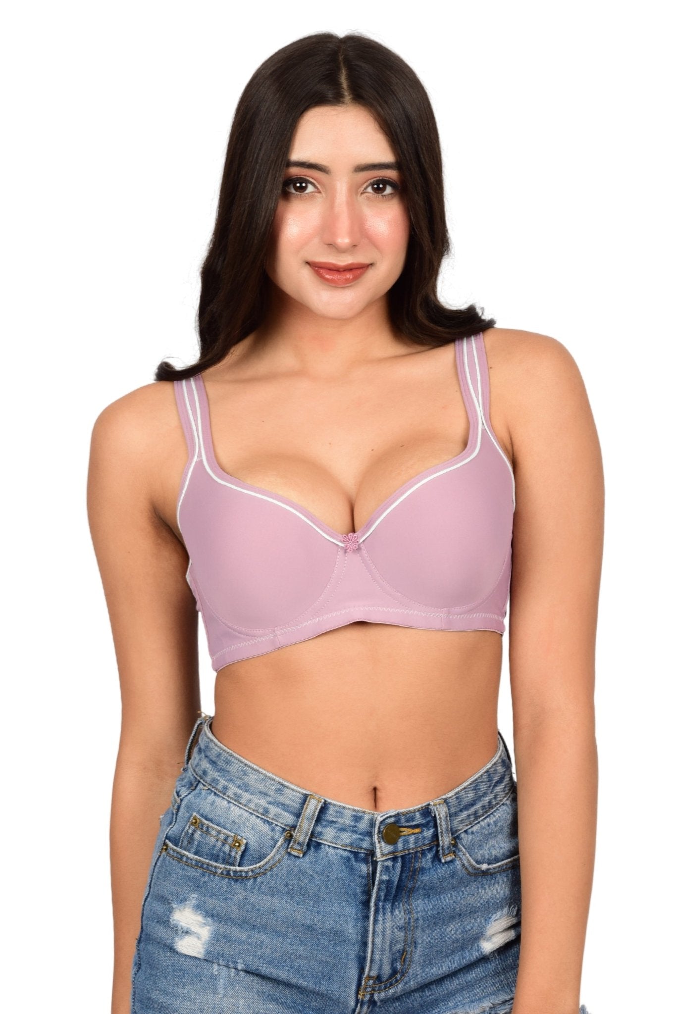 Bare Dezire Seamless wired Pushup Bra With Adjustable Strap for Women - Bare Dezire