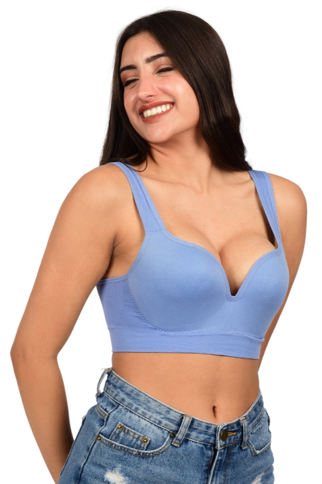 Bare Dezire Seamless Wirefree Padded Bralette for Women - Bare Dezire