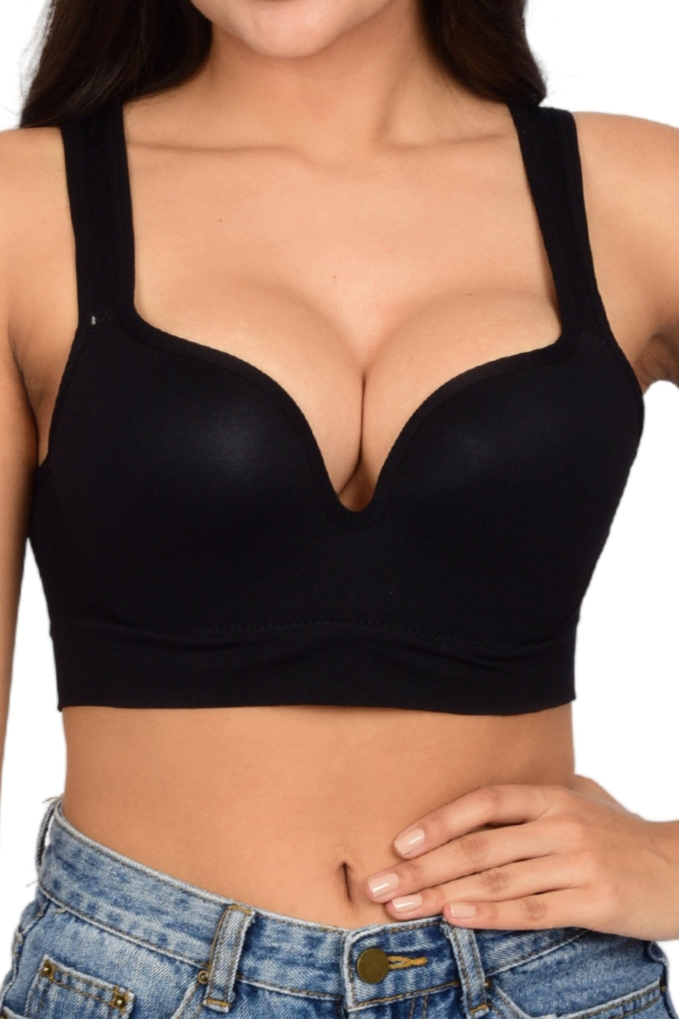 Bare Dezire Seamless Wirefree Padded Bralette for Women - Bare Dezire