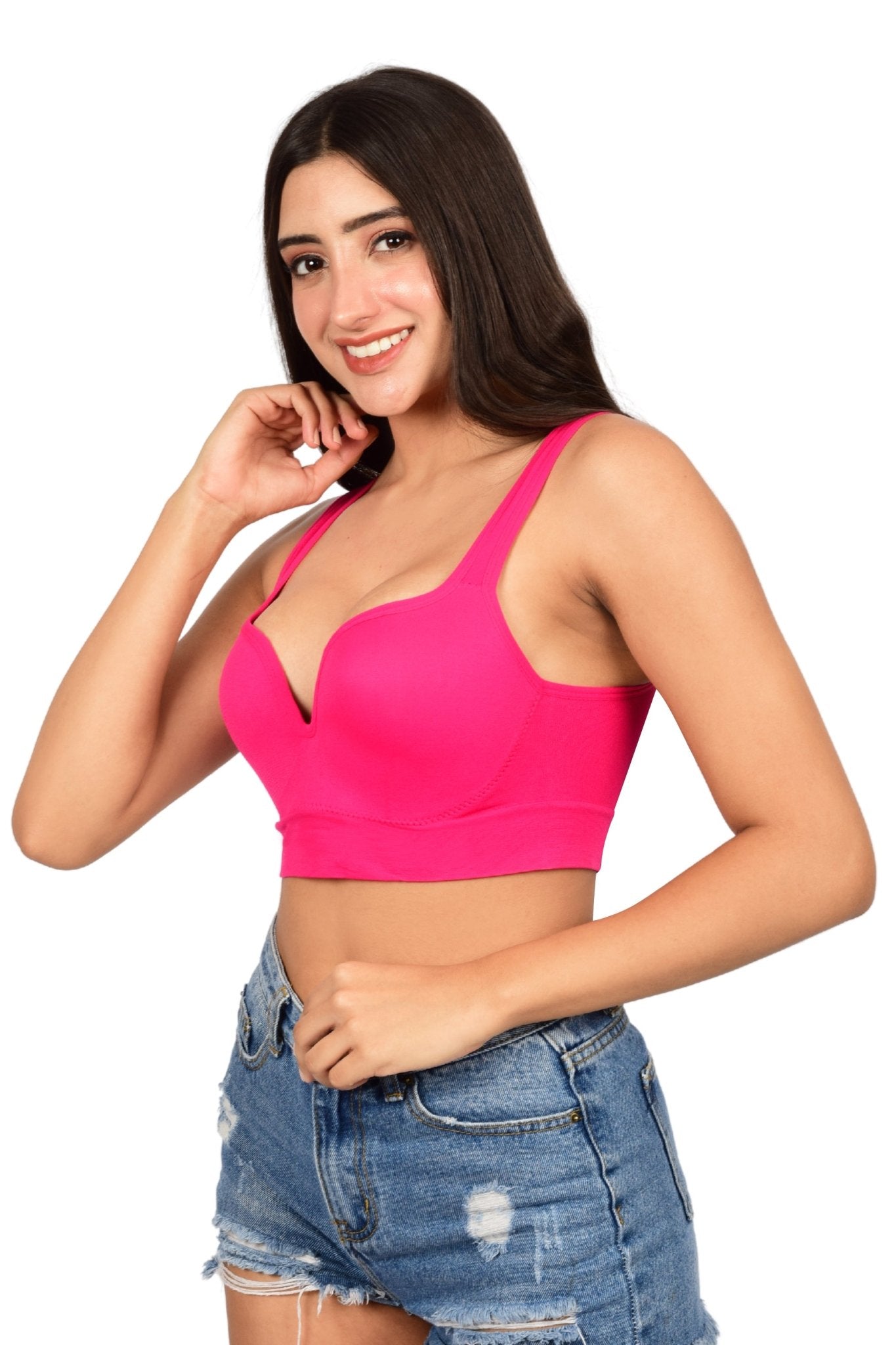 Bare Dezire Seamless Wirefree Padded Bralette for Women - Bare Dezire