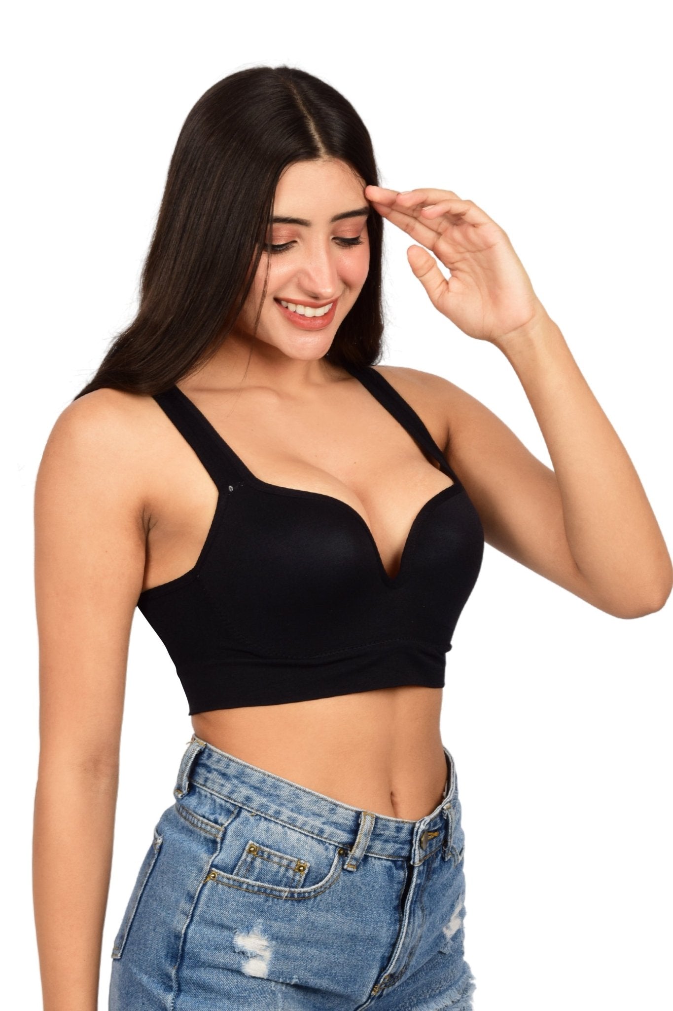 Bare Dezire Seamless Wirefree Padded Bralette for Women - Bare Dezire