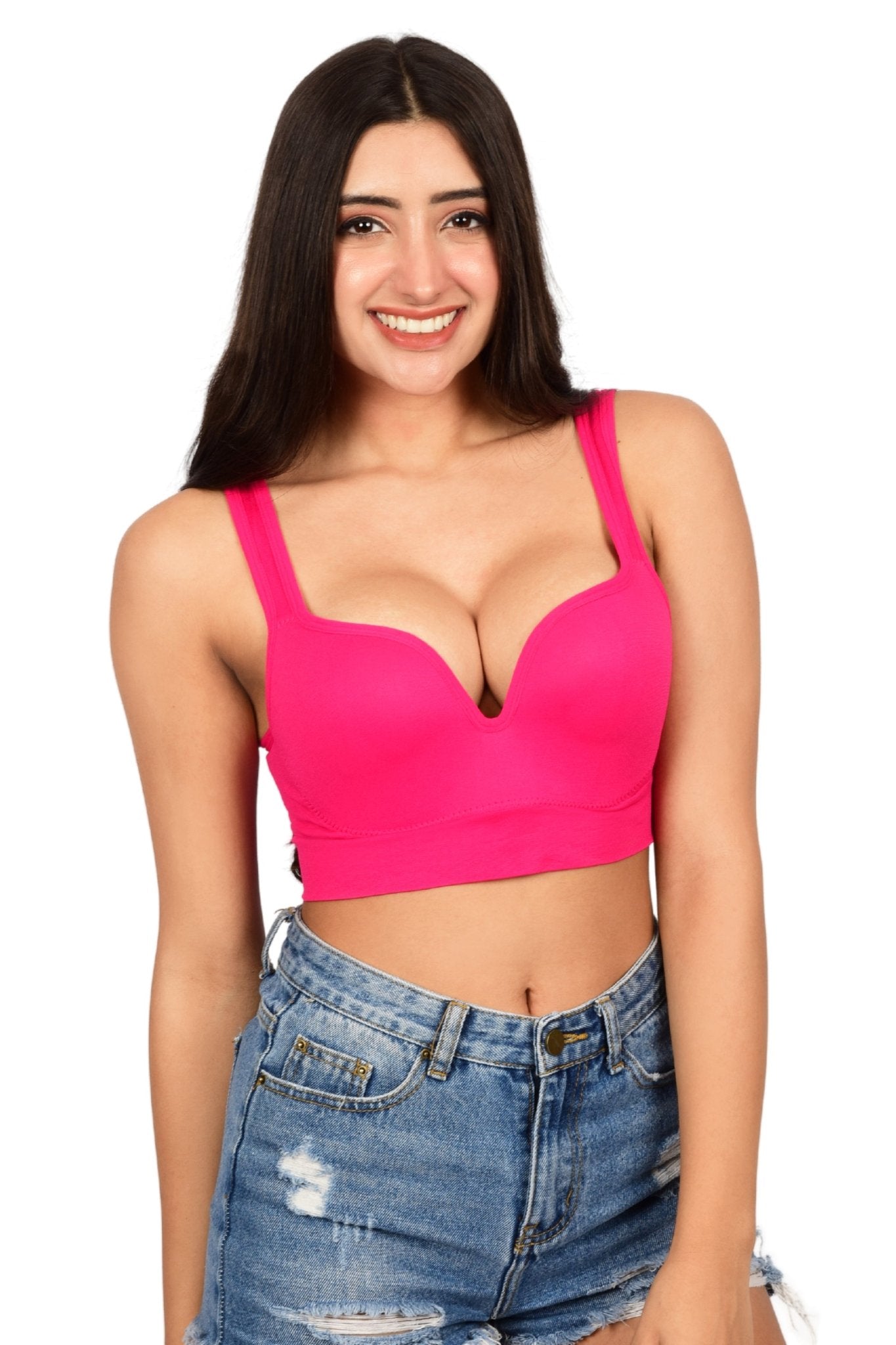 Bare Dezire Seamless Wirefree Padded Bralette for Women - Bare Dezire