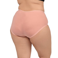 Bare Dezire Solid High Waist Panty For Women Purple - Bare Dezire