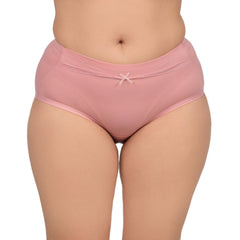 Bare Dezire Solid High Waist Panty For Women Purple - Bare Dezire