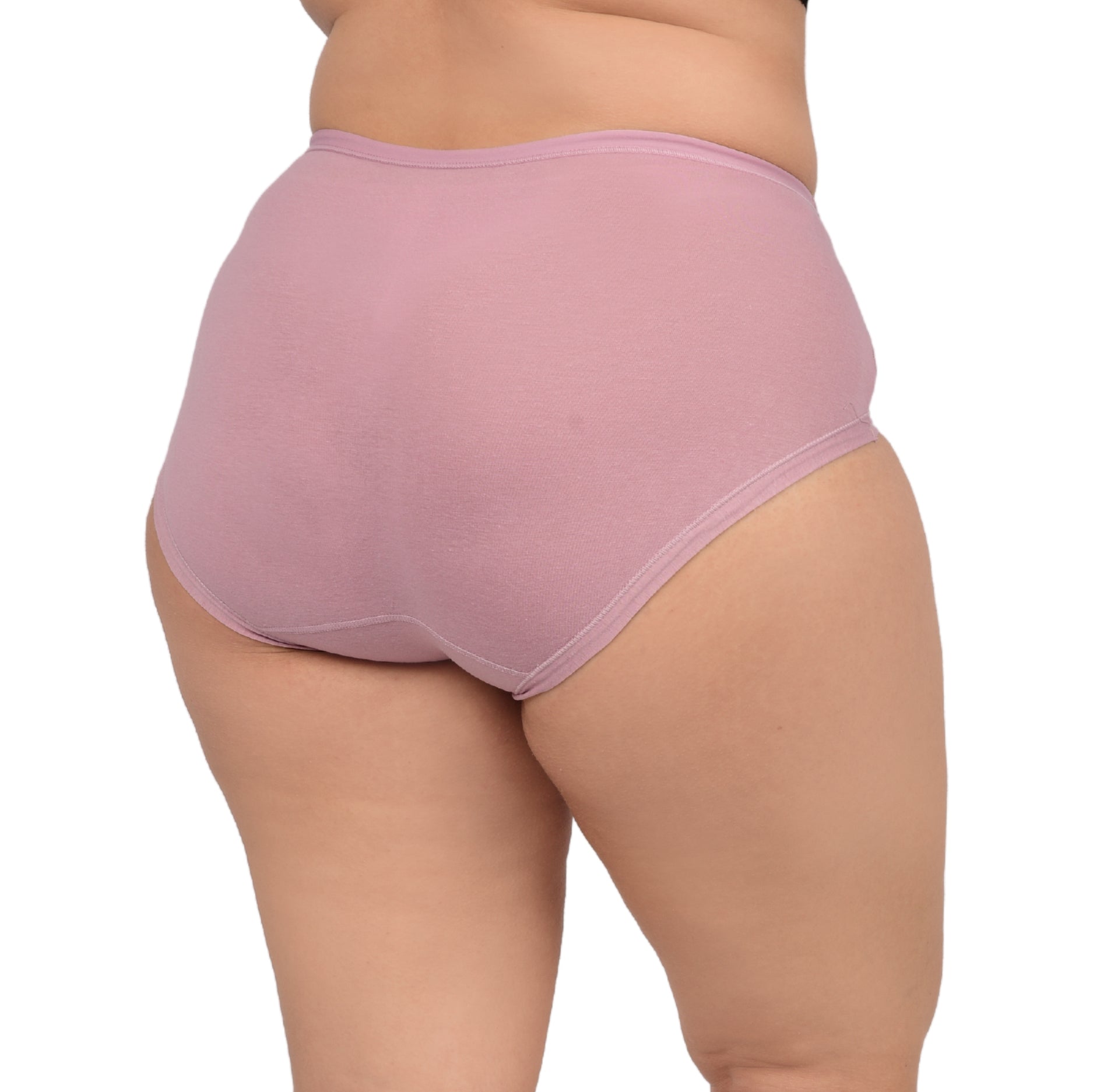 Bare Dezire Solid High Waist Panty For Women Purple - Bare Dezire