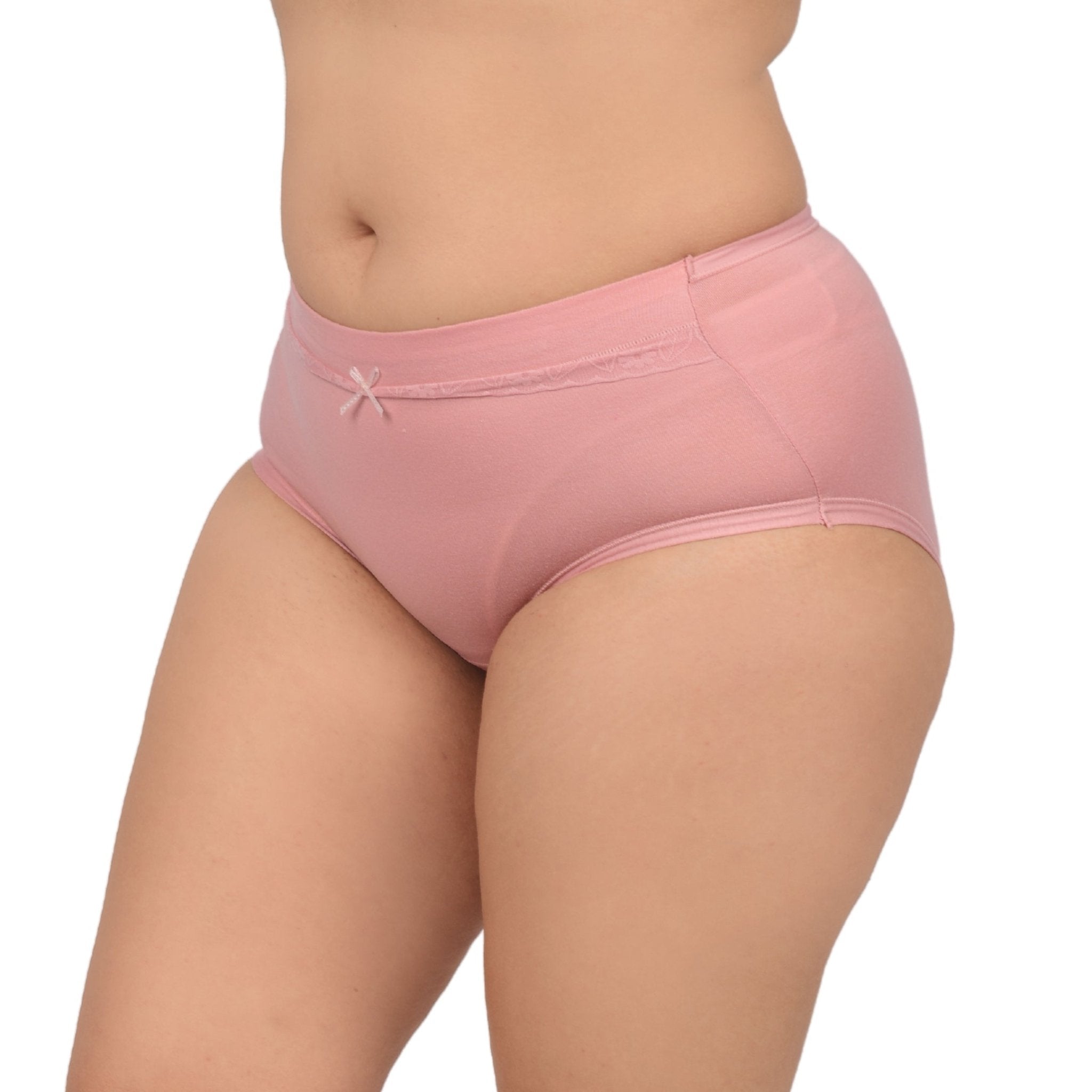 Bare Dezire Solid High Waist Panty For Women Purple - Bare Dezire