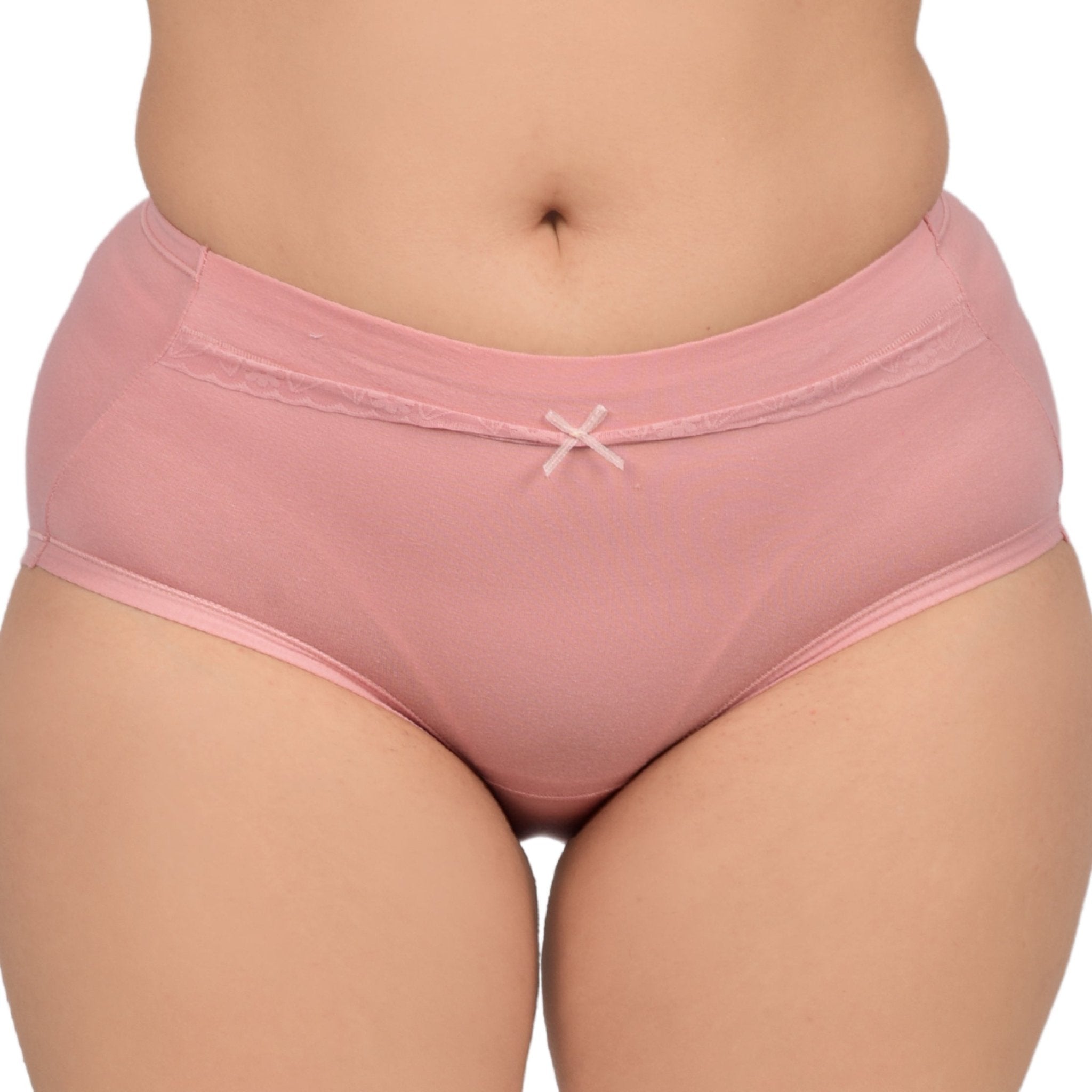 Bare Dezire Solid High Waist Panty For Women Purple - Bare Dezire