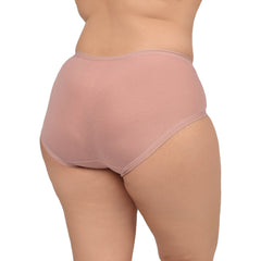 Bare Dezire Solid High Waist Panty For Women Purple - Bare Dezire