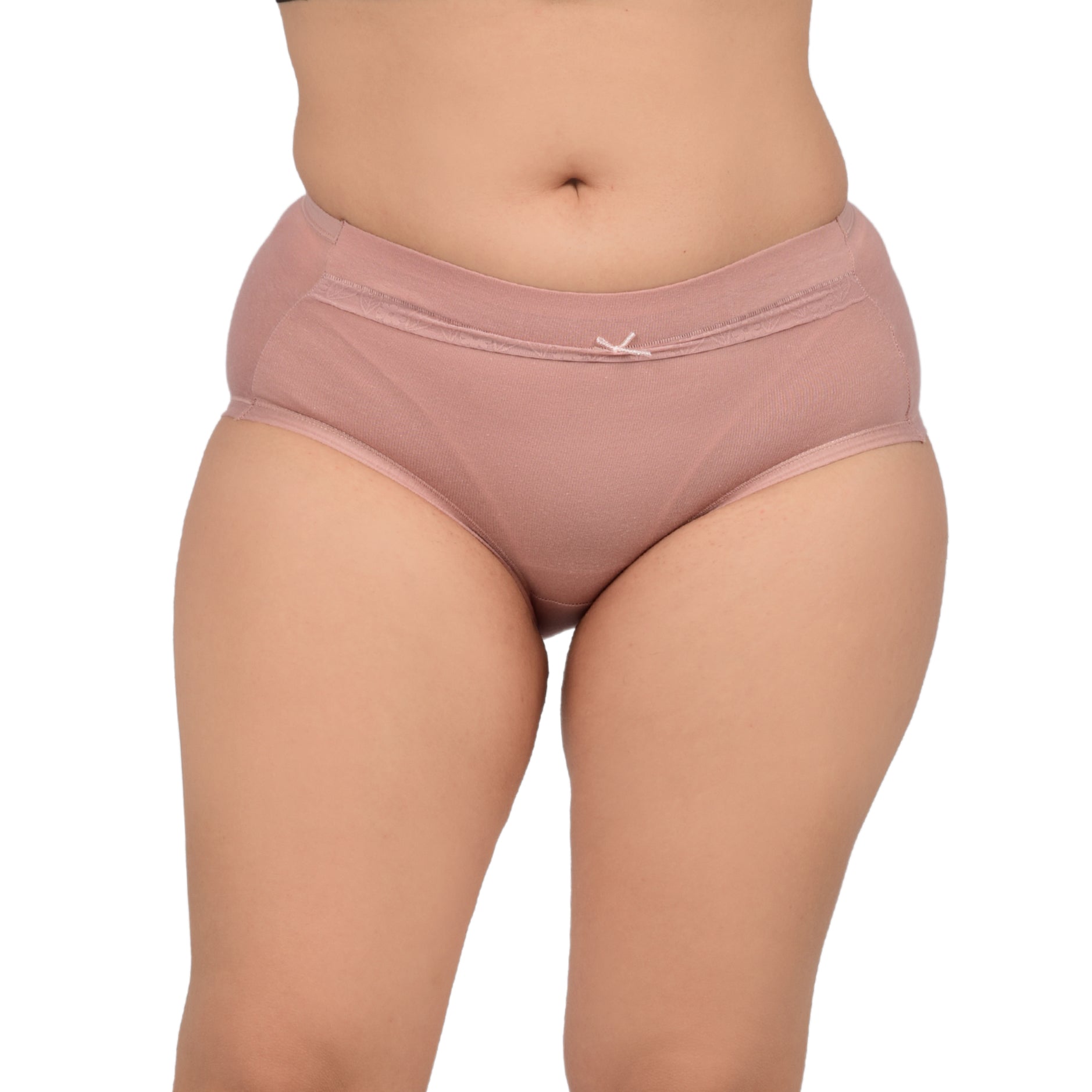 Bare Dezire Solid High Waist Panty For Women Purple - Bare Dezire