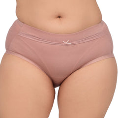 Bare Dezire Solid High Waist Panty For Women Purple - Bare Dezire