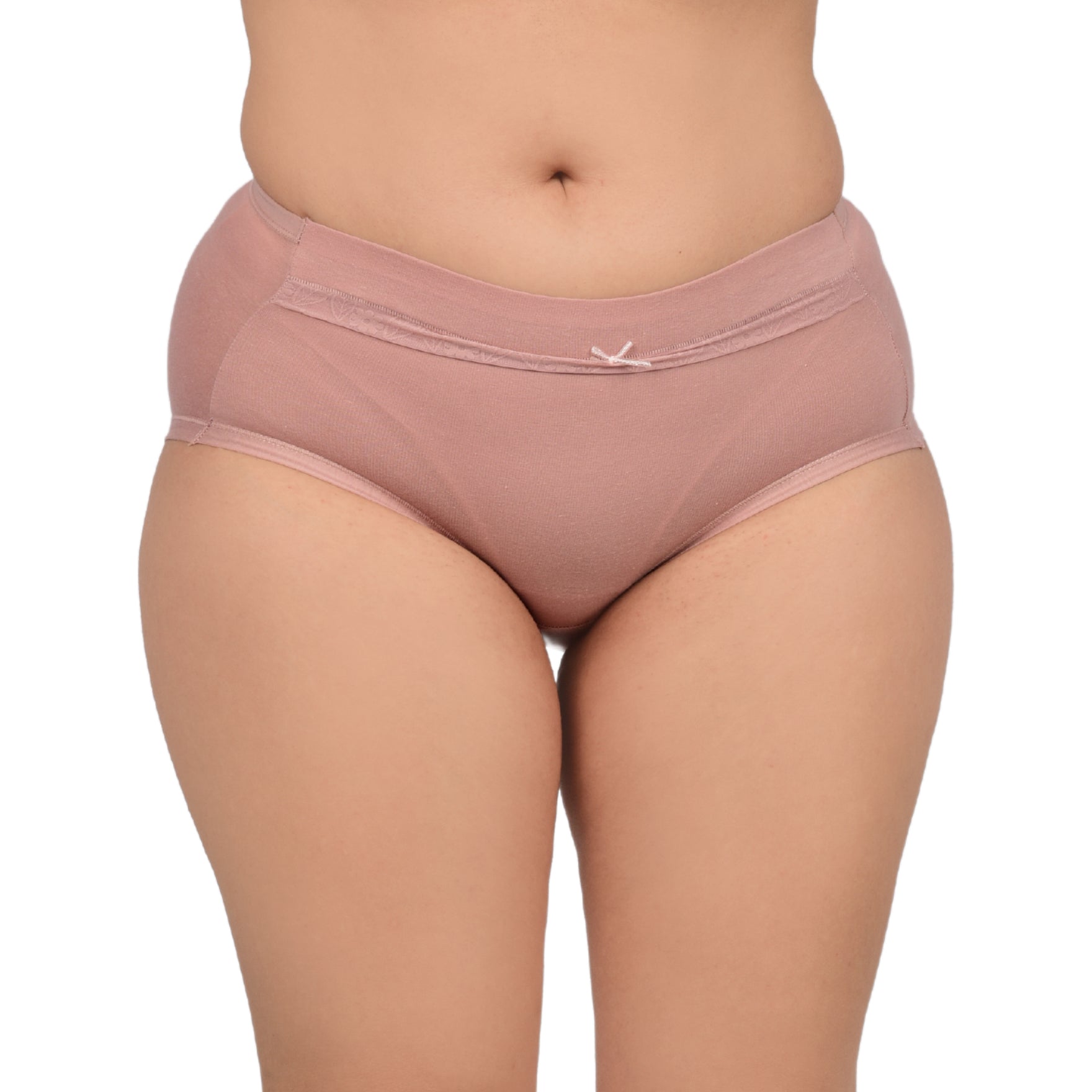 Bare Dezire Solid High Waist Panty For Women Purple - Bare Dezire