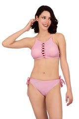 Bare Dezire Strap Neck Polyamide Swim Bikini Set for Women - Bare Dezire