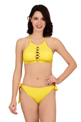 Bare Dezire Strap Neck Polyamide Swim Bikini Set for Women - Bare Dezire