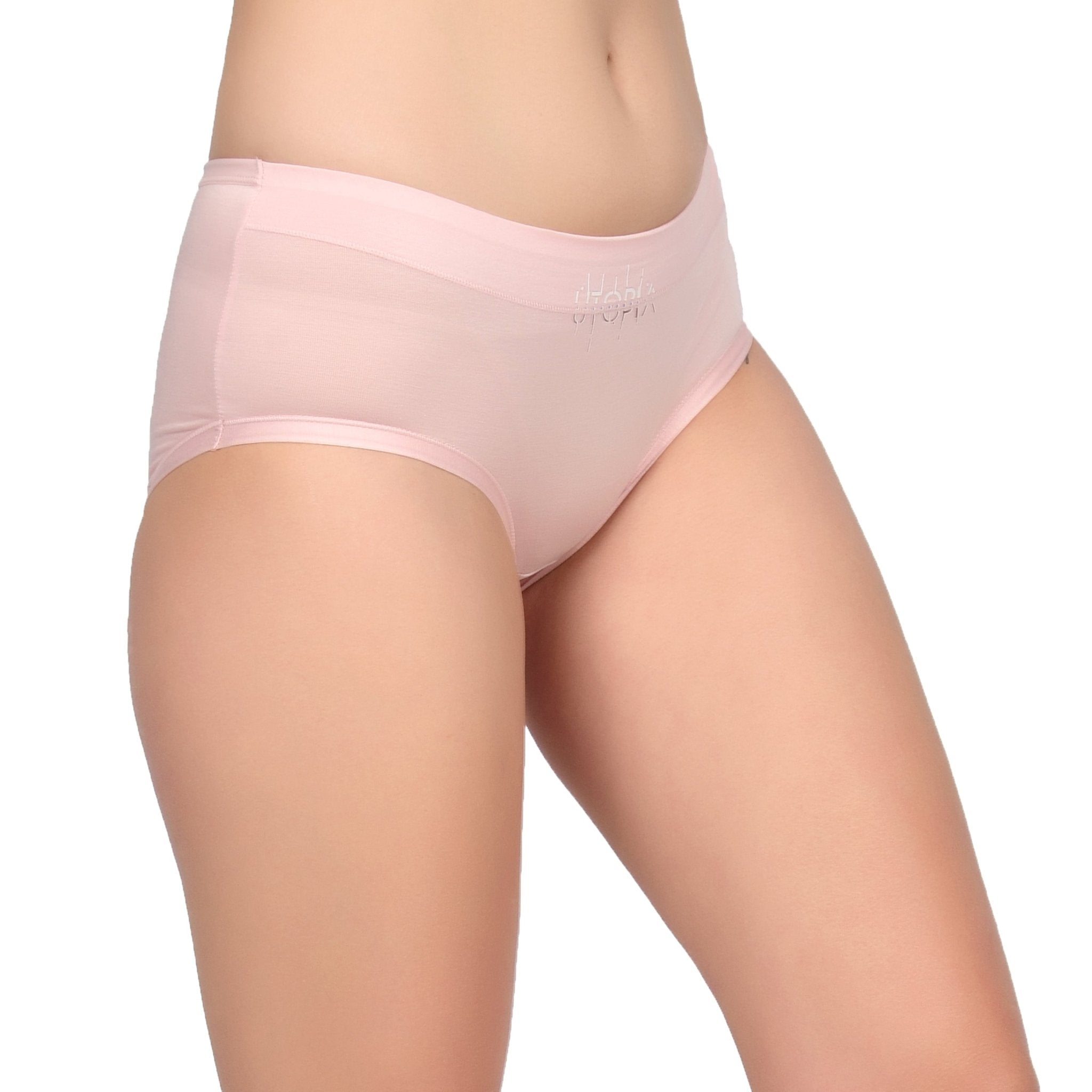 Bare Dezire Stretchable and Comfortable Full Coverage Hipster Panty for Women - Bare Dezire