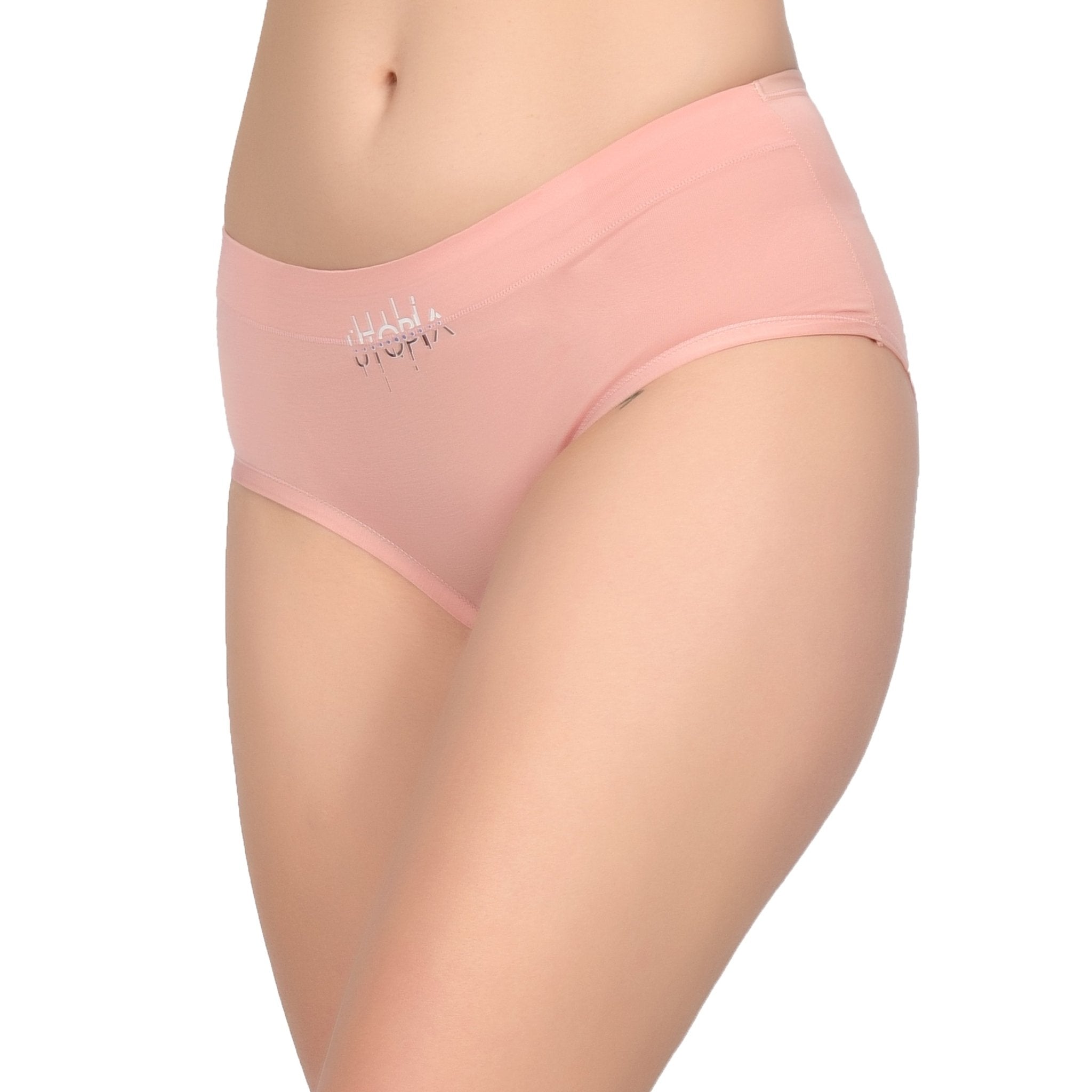 Bare Dezire Stretchable and Comfortable Full Coverage Hipster Panty for Women - Bare Dezire