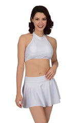 Bare Dezire Two Piece Lightly Padded Skirtini Swimwear for Women - Bare Dezire