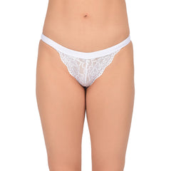 Bare Dezire Women's Bikini Stile Lace Fabric Panties for your Sexy night, Red. - Bare Dezire