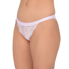 Bare Dezire Women's Bikini Stile Lace Fabric Panties for your Sexy night, Red. - Bare Dezire